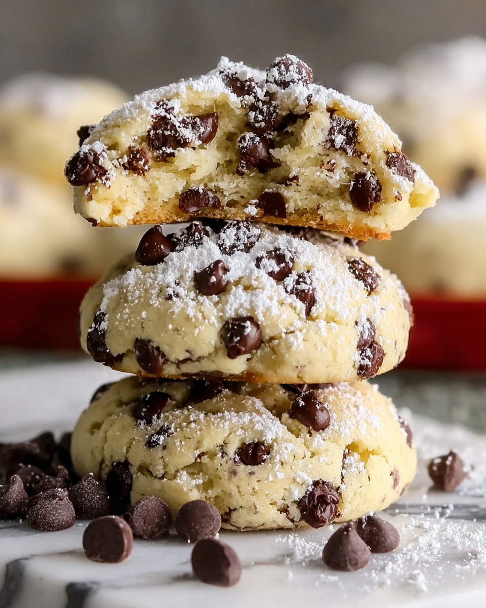Peanut Butter Chocolate Chip Snowball Cookies Recipe - Recipe Image