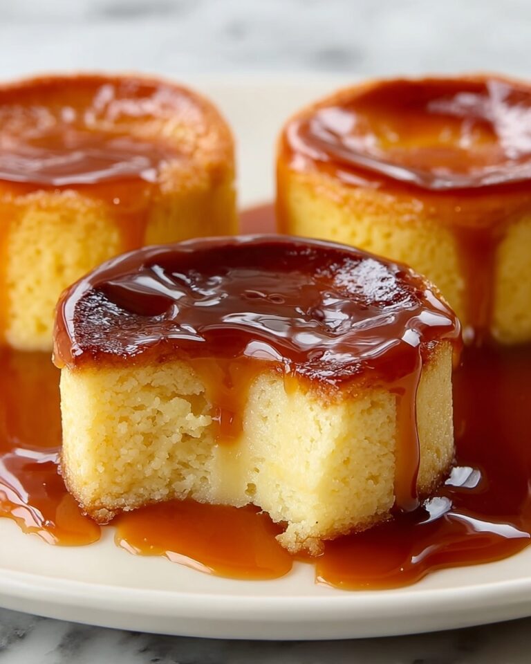 Velvety Caramel Flan Muffins Recipe