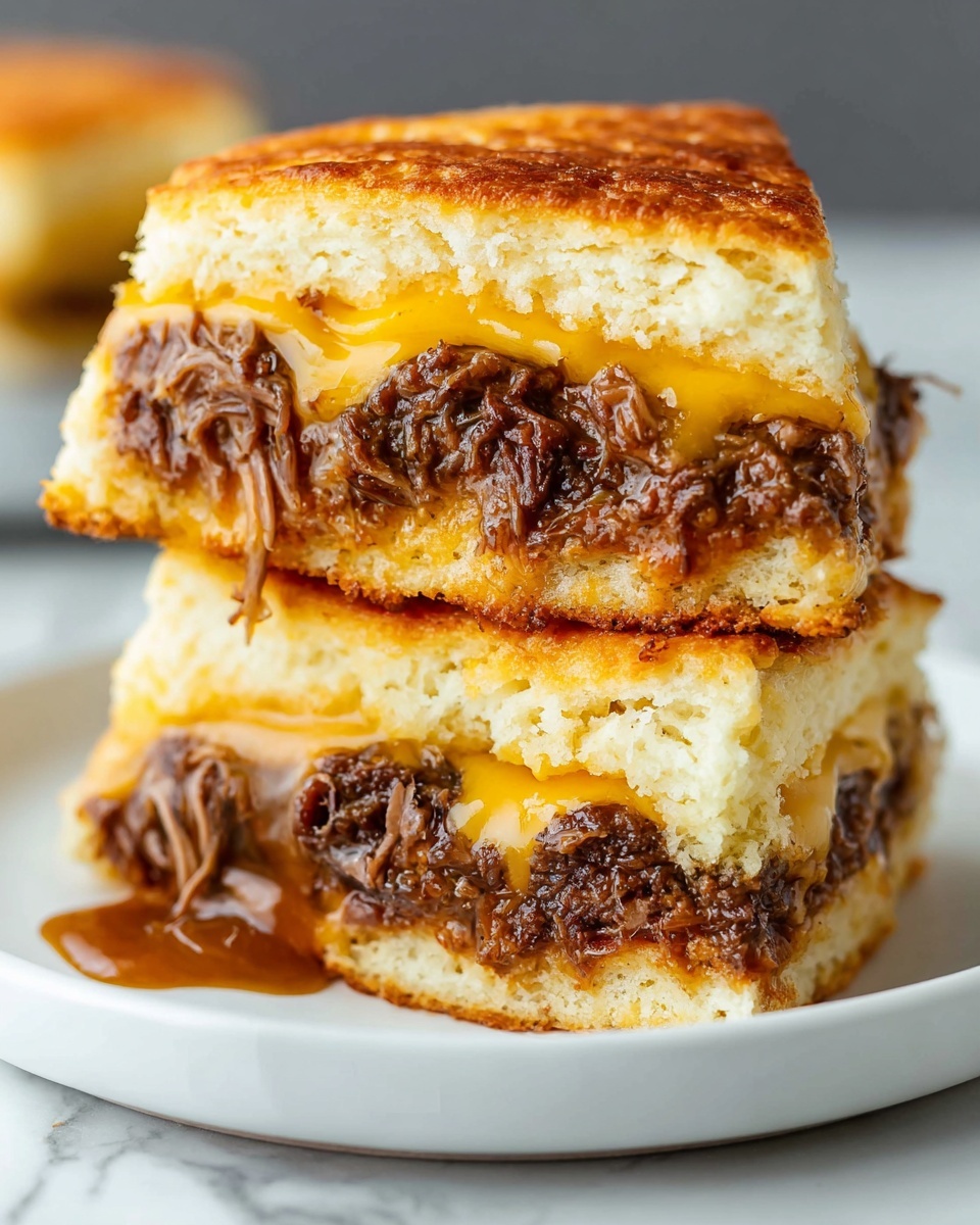 French Dip Biscuit Bake Recipe - Recipe Image