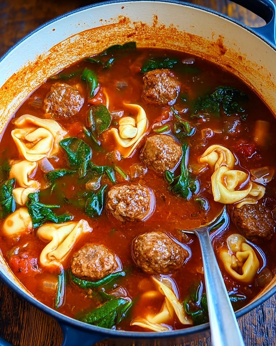 Meatball and Tortellini Soup Recipe - Recipe Image
