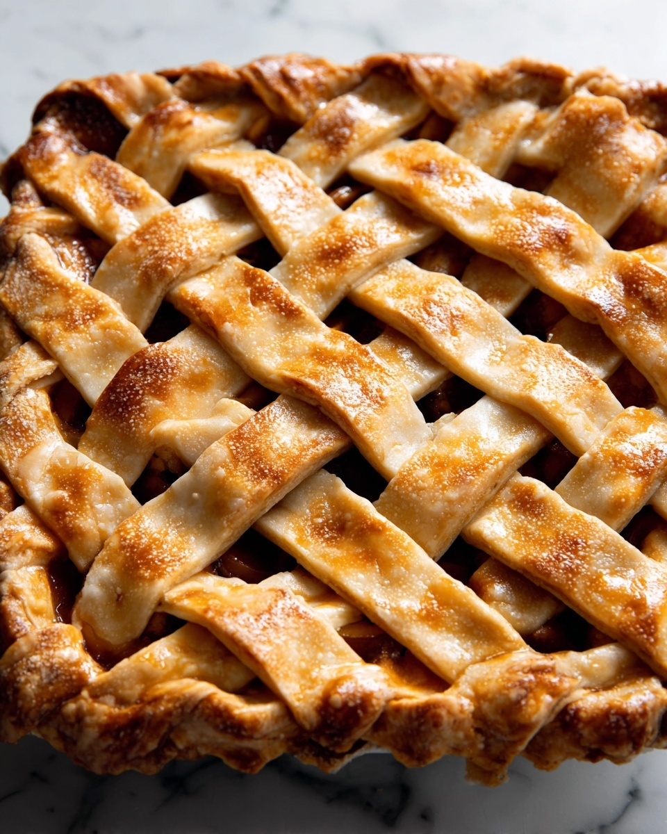 Apple Pie with Lattice Crust Recipe - Recipe Image