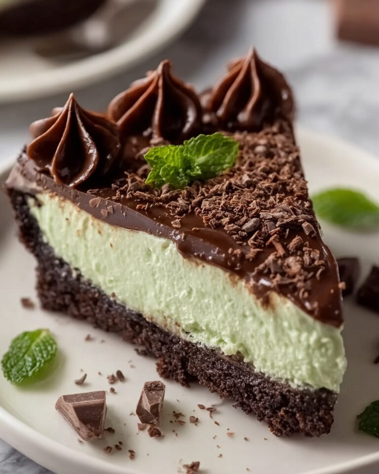 Chocolate Mint Pie Recipe