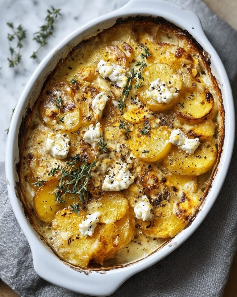 Baked Feta Potatoes Recipe