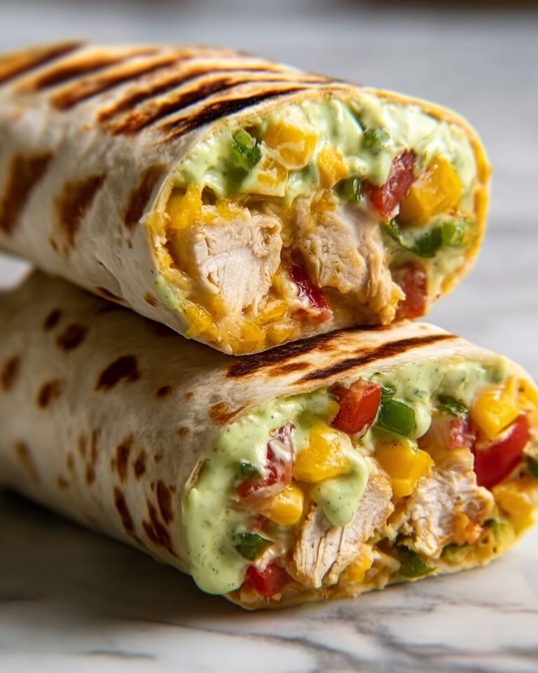 Chipotle Ranch Grilled Chicken Burrito Recipe