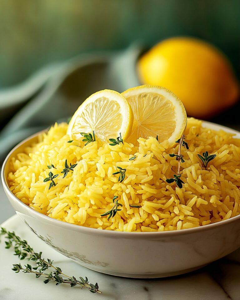 Easy and Delicious Lemon Rice Recipe