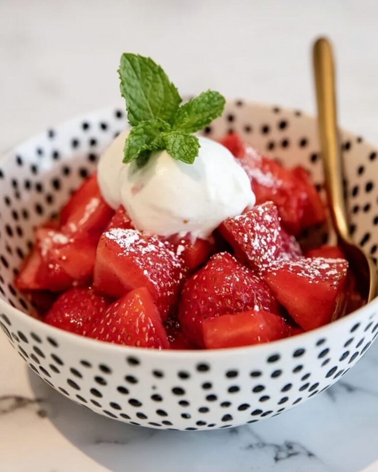 Italian Macerated Strawberries Recipe